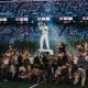 El cantante puertorriqueño Bad Bunny durante su actuación en el descanso del Super Bowl en Santa Clara, California, Estados Unidos. EFE/Acoustyle / SOLO USO EDITORIAL/SOLO DISPONIBLE PARA ILUSTRAR LA NOTICIA QUE ACOMPAÑA (CRÉDITO OBLIGATORIO)