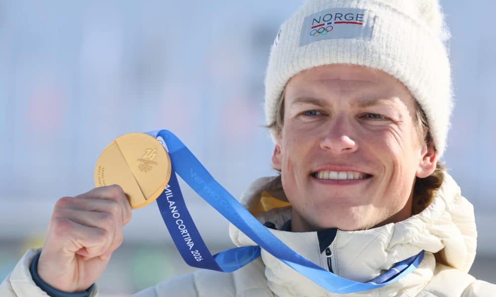 El noruego Johannes Hoesflot Klaebo en una imagen de archivo de los Juegos de Milan Cortina 2026. EFE/EPA/HANNIBAL HANSCHKE