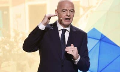 El presidente de la FIFA, Gianni Infantino, en una imagen de archivo. EFE/ André Coelho