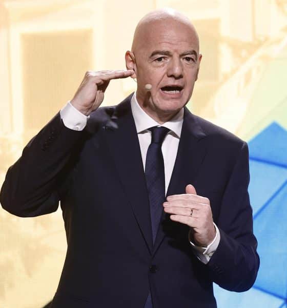 El presidente de la FIFA, Gianni Infantino, en una imagen de archivo. EFE/ André Coelho