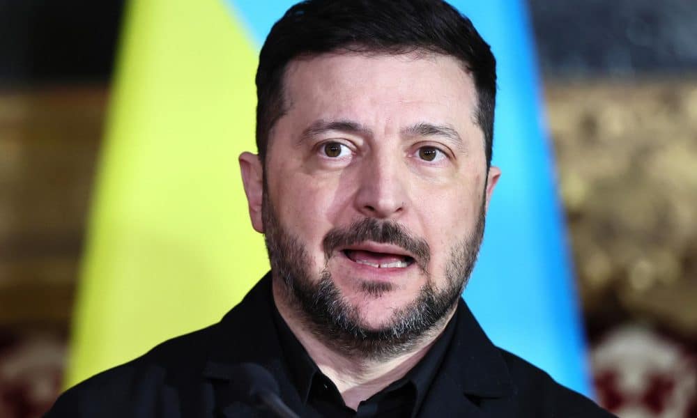 El presidente de Ucrania, Volodímir Zelenski, en una imagen de archivo. EFE/EPA/RONALD WITTEK