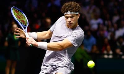 Ben Shelton, campeón del torneo ATP 500 de Dallas. EFE/EPA/Mohammed Badra