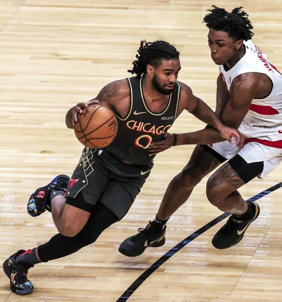 Fotografía de archivo del 14 de marzo de 2021 de Coby White. EFE/TANNEN MAURY/PROHIBIDO SU USO POR SHUTTERSTOCK