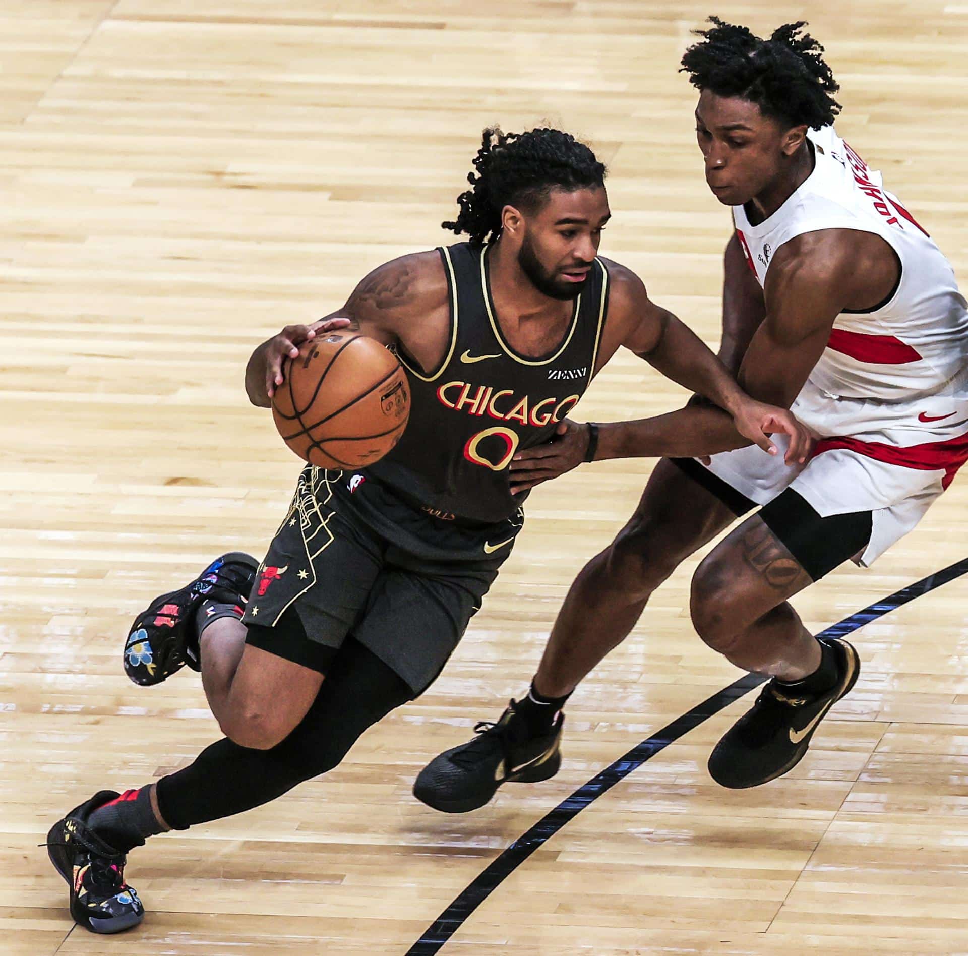 Fotografía de archivo del 14 de marzo de 2021 de Coby White. EFE/TANNEN MAURY/PROHIBIDO SU USO POR SHUTTERSTOCK