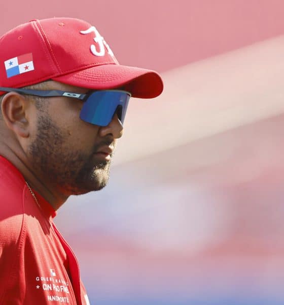 El entrenador de los Federales de Panamá, José Mayorga, destacó la gallardía de sus jugadores pese a la eliminación en la Serie del Caribe de béisbol. EFE/ Francisco Guasco