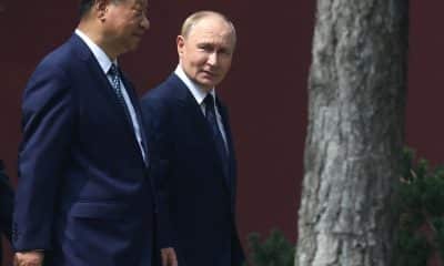 Imagen de archivo del presidente ruso, Vladímir Putin (d), y el presidente chino, Xi Jinping, durante una reunión en la residencia Zhongnanhai, la residencia del líder chino, en Pekín, China, el 2 de septiembre de 2025. EFE/EPA/ALEXANDER KAZAKOV/SPUTNIK/KREMLIN / POOL MANDATORY CREDIT