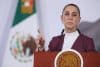 La presidenta de México, Claudia Sheinbaum, habla durante una rueda de prensa este jueves, en Palacio Nacional de del Ciudad de México (México). EFE/Mario Guzmán
