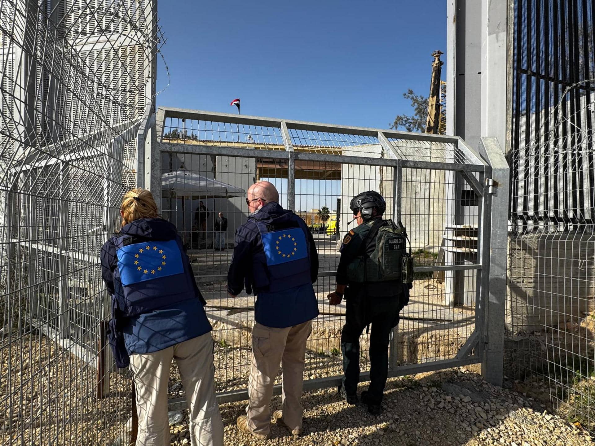 El cruce de Rafah entre la Franja de Gaza y Egipto está abierto este lunes en ambas direcciones para el movimiento de residentes. EFE/ KAJA KALLAS EN X // SOLO USO EDITORIAL/SOLO DISPONIBLE PARA ILUSTRAR LA NOTICIA QUE ACOMPAÑA (CRÉDITO OBLIGATORIO)