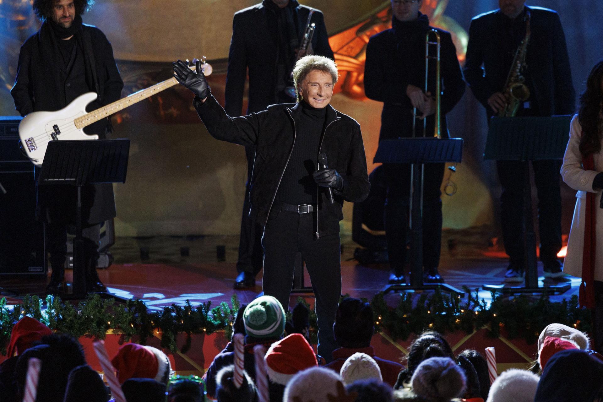 El cantante estadounidense Barry Manilow en una foto de archivo. EFE/EPA/SARAH YENESEL