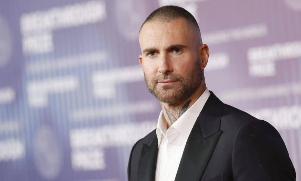 Fotografía de archivo del 13 de abril de 2024 del vocalista de la banda estadounidense Maroon 5, Adam Levine, durante una ceremonia en Los Ángeles, California (Estados Unidos). EFE/EPA/CAROLINE BREHMAN /ARCHIVO