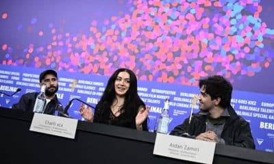 La cantante británica Charli xcx en la presentación de su documental 'The Moment' en la Berlinale. EFE/EPA/FABIAN SOMMER
