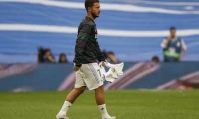 El exdelantero belga del Real Madrid, Eden Hazard, en una imagen de archivo. EFE/ Mariscal.