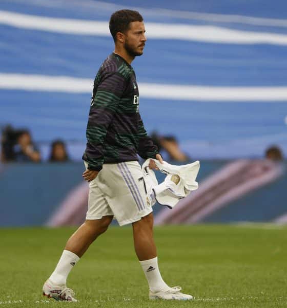 El exdelantero belga del Real Madrid, Eden Hazard, en una imagen de archivo. EFE/ Mariscal.