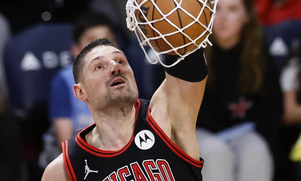 Fotografía de archivo del pívot Nikola Vucevic. EFE/CAROLINE BREHMAN SHUTTERSTOCK OUT