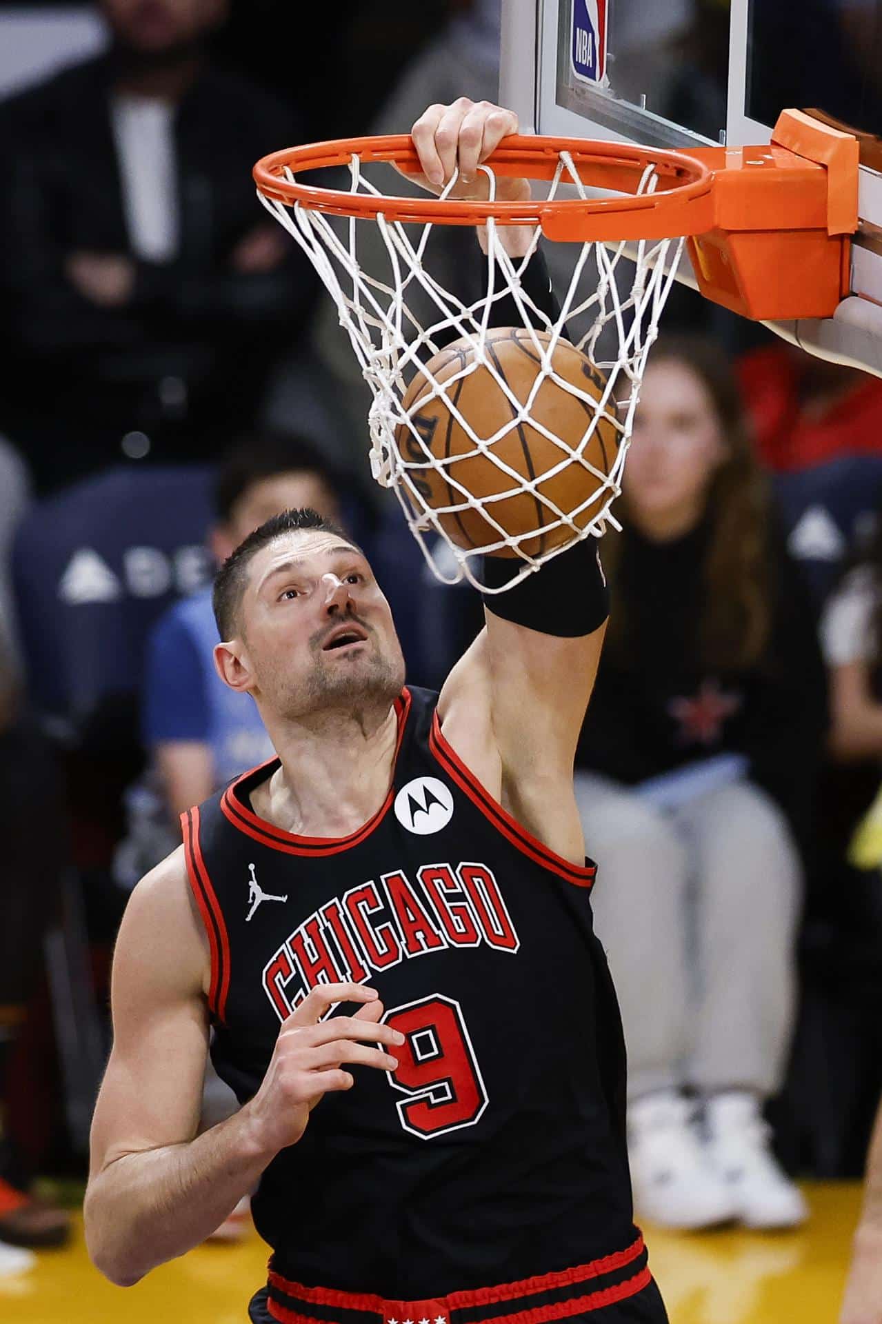 Fotografía de archivo del pívot Nikola Vucevic. EFE/CAROLINE BREHMAN SHUTTERSTOCK OUT