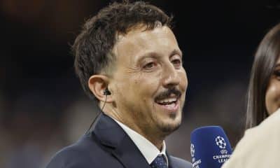 El presidente del Olympique de Marsella, Pablo Longoria. EFE/Sergio Pérez