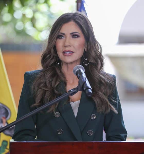 Imagen de archivo de la secretaria de Seguridad Nacional de Estados Unidos, Kristi Noem. EFE/ José Jácome