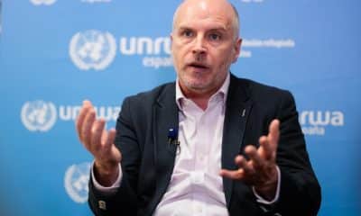 MADRID, 06/02/2026.- Con las nuevas leyes israelíes, la UNRWA no solo ha sido prohibida en la Palestina ocupada sino que ha sido limitada en Gaza, lo que en palabras del responsable en la Franja de esa agencia de la ONU para los refugiados palestinos, Sam Rose, deja a todo "el sistema humanitario operando con un brazo atado a la espalda". "En un momento en que deberíamos estar aumentando la ayuda, estamos limitados. Esto no es lo que Gaza necesita", dice Rose en una entrevista con EFE durante una visita a España.-EFE/ Borja Sánchez-Trillo