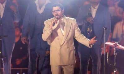 El cantante puertorriqueño Bad Bunny se presenta durante un concierto de su gira ‘DeBí TiRAR MáS FOToS’,en Buenos Aires (Argentina). EFE/ Juan Ignacio Roncoroni