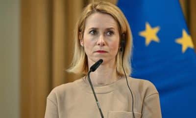 La Alta Representante de la UE para Asuntos Exteriores y Política de Seguridad, Kaja Kallas, asiste a una conferencia de prensa tras la reunión de los ministros de Defensa del E5 en Cracovia, Polonia, 20 de febrero de 2026. Polonia acoge una reunión del Grupo E5 (Cinco Europeos), una alianza de defensa informal de alto nivel compuesta por Francia, Alemania, Italia, Polonia y el Reino Unido, los mayores gastadores militares de Europa. (Francia, Alemania, Italia, Polonia, Cracovia) EFE/EPA/SERVICIO ARTÍSTICO POLONIA FUERA
