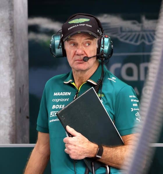 Adrian Newey, ingeniero jefe de Aston Martin. EFE/EPA/ALI HAIDER