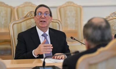 El canciller cubano, Bruno Rodríguez. EFE/HECTOR RETAMAL