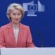 La presidenta de la Comisión Europea, Ursula von der Leyen, informa a la prensa sobre los últimos desarrollos en cuanto a Mercosur. EFE/EPA/OLIVIER MATTHYS
 
//////////
 
BELGIUM (BRUSSELS), 27/02/2026.- European Commission President Ursula von der Leyen briefs the press on the latest developments regarding Mercosur at the European Commission in Brussels, Belgium, 27 February 2026. (Bélgica, Bruselas) EFE/EPA/OLIVIER MATTHYS