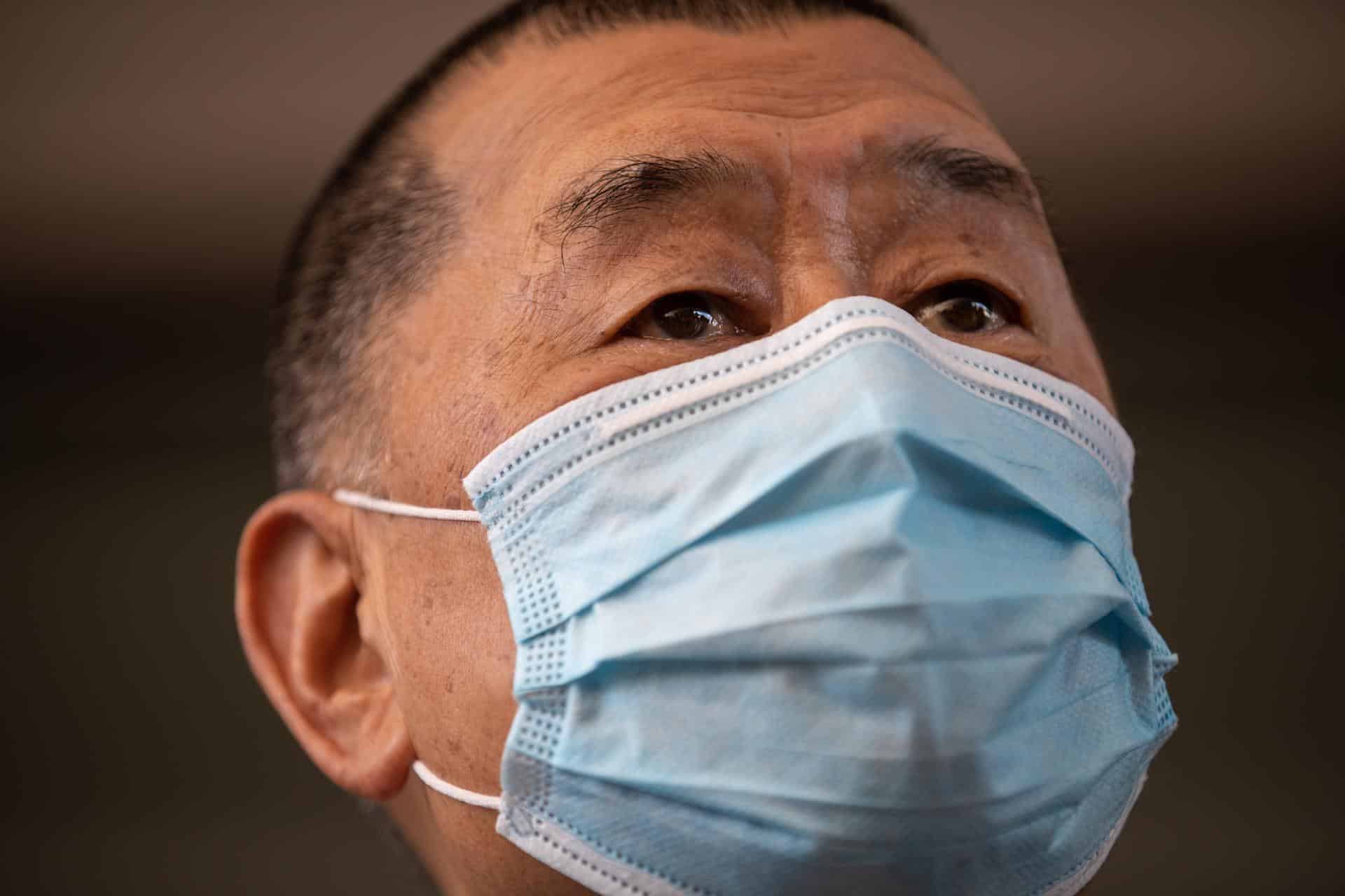 Archivo - HONG KONG (China), 09/02/2026.- (ARCHIVO) - El fundador del diario Apple Daily de Hong Kong, Jimmy Lai Chee-Ying, frente al Tribunal de Magistrados de West Kowloon. EFE/EPA/JEROME FAVRE