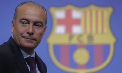 Fotografía de archivo del vicepresidente del FC Barcelona, Rafa Yuste.EFE/Quique García