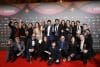El equipo de la película 'Sirat' posa con los galardones conseguidos, tras la gala de entrega de los premios Gaudí celebrada en Barcelona. EFE/Toni Albir
