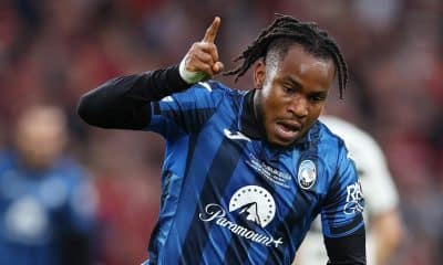 El jugador del Atalanta Ademola Lookman en foto de archivo de ADAM VAUGHAN. EFE/EPA