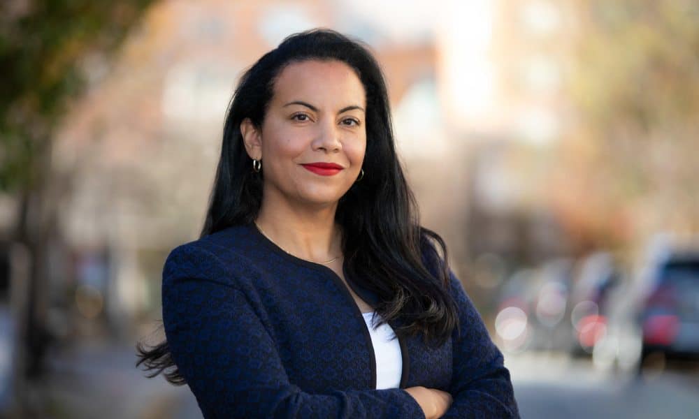 Fotografía de campaña electoral donde aparece la activista latina Analilia Mejía quien ganó la primaria demócrata de Nueva Jersey en unas elecciones especiales para ocupar un escaño en Washington que la enfrentará el próximo 16 de abril con el republicano Joe Hathaway. EFE/Analilia For Congress /SOLO USO EDITORIAL /NO VENTAS /SOLO DISPONIBLE PARA ILUSTRAR LA NOTICIA QUE ACOMPAÑA /CRÉDITO OBLIGATORIO