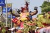 La reina del Carnaval de Barranquilla 2023, Natalia De Castro, participa en el desfile de la Batalla de Flores este sábado, durante el Carnaval de Barranquilla (Colombia). EFE/ Ricardo Maldonado Rozo
