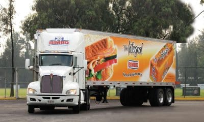 FotografÍa de archivo que muestra un camión que transporta productos de la empresa Bimbo, en Ciudad de México (México). EFE/Alex Cruz