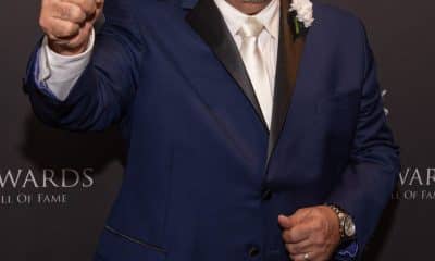 Fotografía de archivo del 24 de octubre de 2019 que muestra al músico y compositor de salsa Willie Colón posan en la alfombra de La Musa Awards 2019 en el James L. Knight Center de la ciudad de Miami (EE. UU.). EFE/ Giorgio Viera