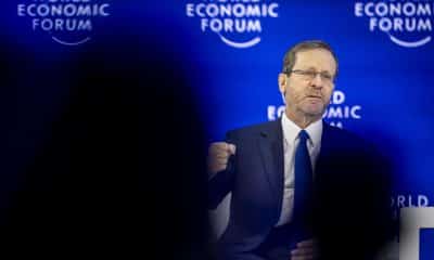 Archivo - DAVOS (Suiza), 22/01/2026.- El presidente de Israel, Isaac Herzog, en el Foro Económico Mundial. EFE/EPA/GIAN EHRENZELLER