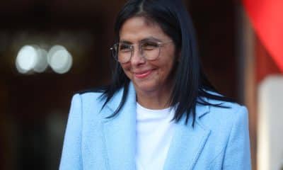 Fotografía de archivo de la mandataria encargada de Venezuela, Delcy Rodríguez. EFE/ Miguel Gutiérrez