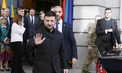 FOTO ARCHIVO. - El presidente de Ucrania, Volodímir Zelenski. EFE/ Javier Lizón