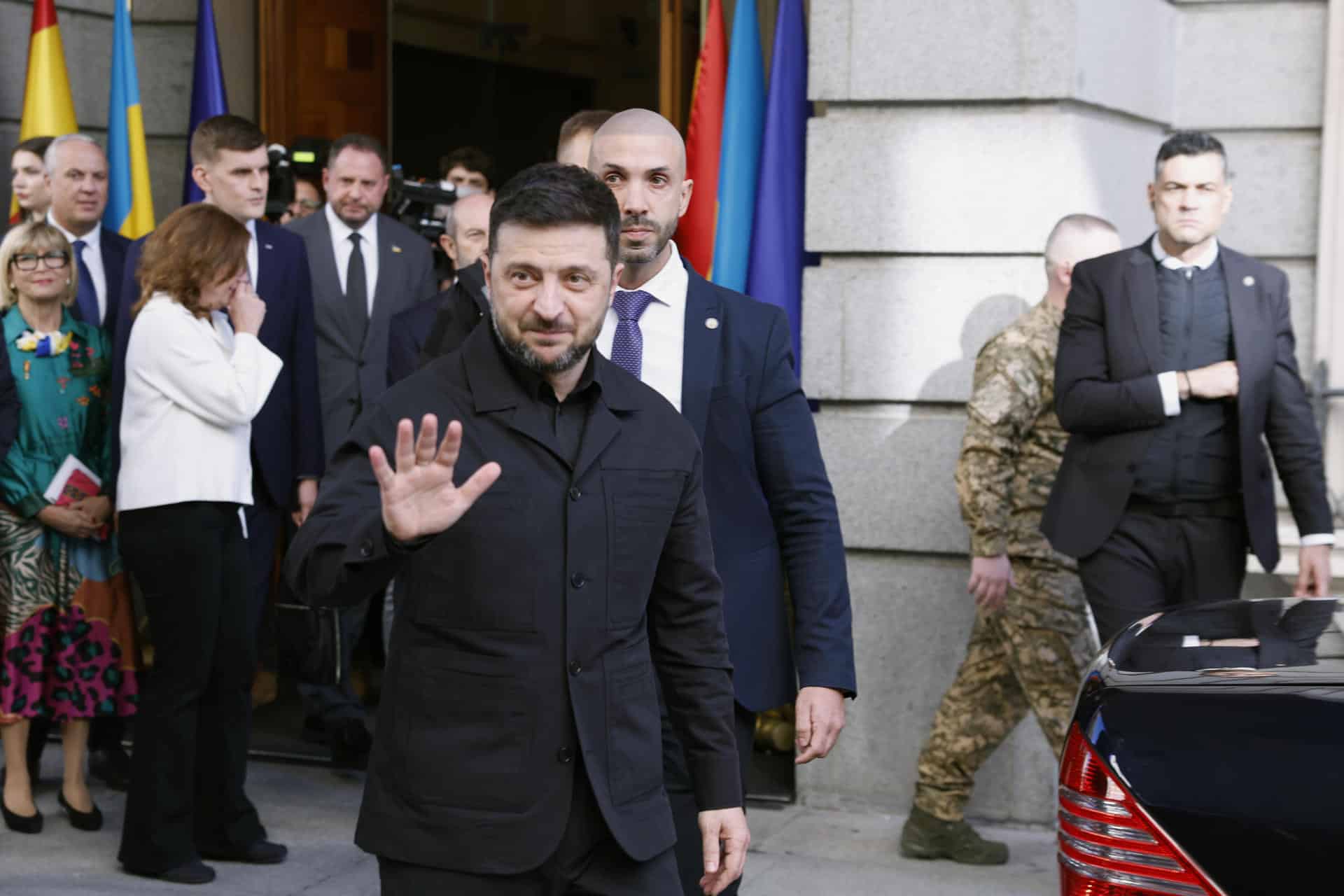 FOTO ARCHIVO. - El presidente de Ucrania, Volodímir Zelenski. EFE/ Javier Lizón