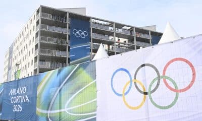 La Villa Olímpica en Milán, Italia. Los Juegos Olímpicos de Invierno Milán-Cortina 2026 se celebrarán del 6 al 22 de febrero de 2026. (Italia) EFE/EPA/DANIEL DAL ZENNARO