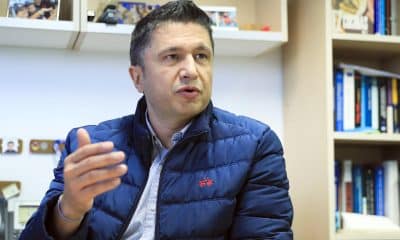 El profesor de la Universidad de los Andes Sergio Cabrales, habla durante una entrevista con EFE este jueves, en Bogotá (Colombia). EFE/ Carlos Ortega