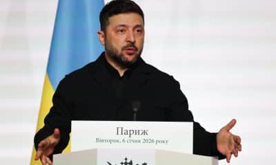 El presidente de Ucrania, Volodímir Zelenski, en una imagen de archivo. EFE/EPA/LUDOVIC MARIN / POOL MAXPPP OUT