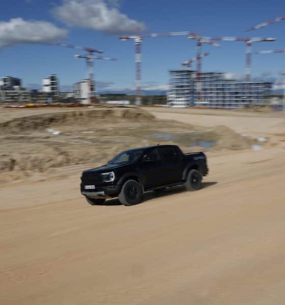 Vista de las obras de construcción del MadRing, el circuito que en septiembre albergará el Gran Premio de España de Fórmula Uno, este martes. EFE/ J.J. Guillén
