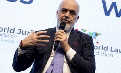 El primer ministro de Albania, Edi Rama, en una foto de archivo. EFE/ Daniel González