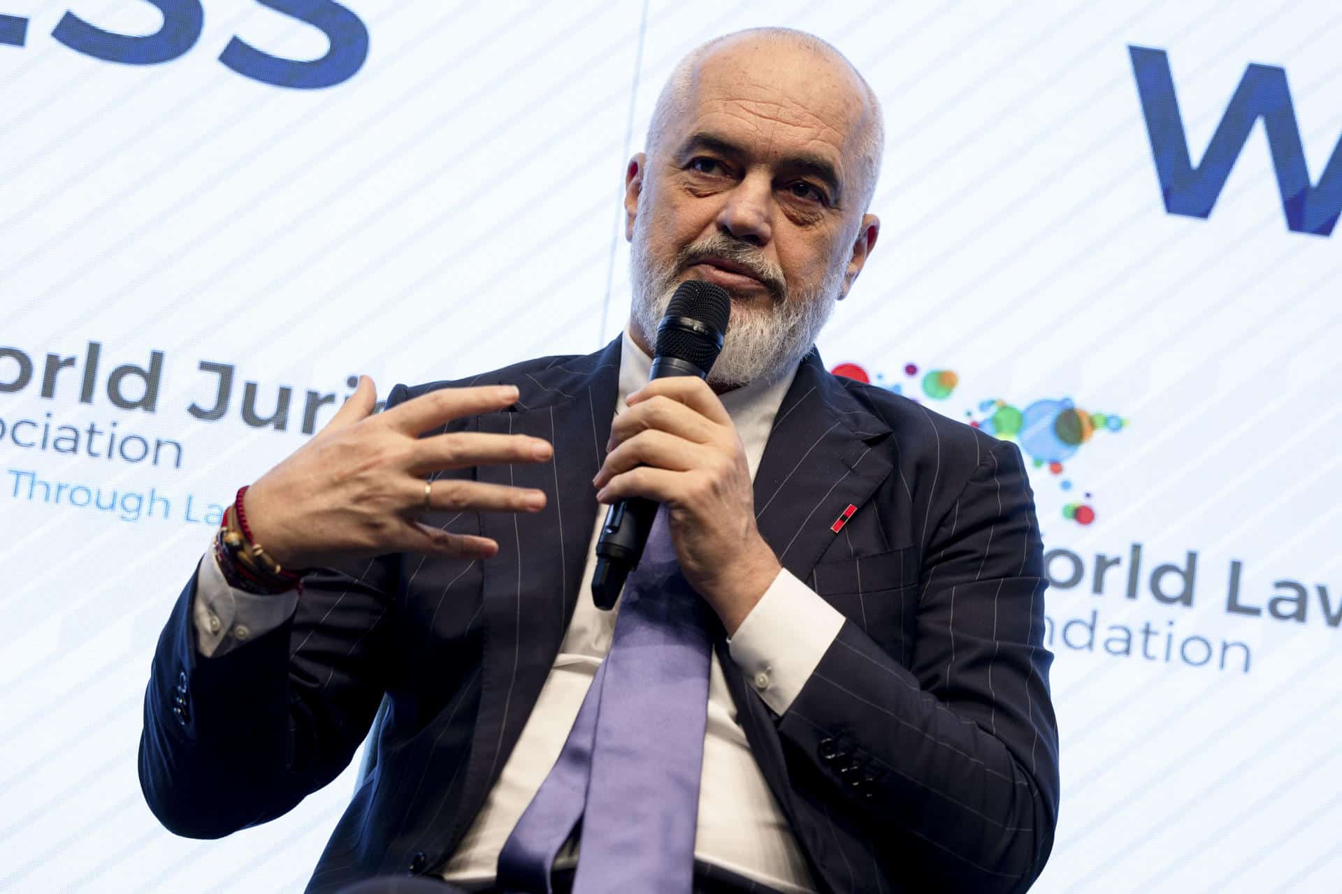 El primer ministro de Albania, Edi Rama, en una foto de archivo. EFE/ Daniel González