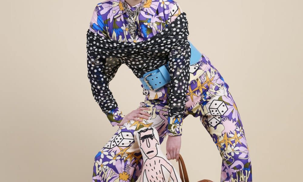 Fotografía del 26 de enero de 2026 cedida por Kapture Studio que muestra a una modelo luciendo una creación de la casa C'Madier, de Lina Corredor Cemedin, firma que forma parte del colectivo colombiano El Puente y que participó este domingo, por segundo año consecutivo, en la pasarela de Fashion Designers of Latin America (FDLA). EFE/ Kapture Studio