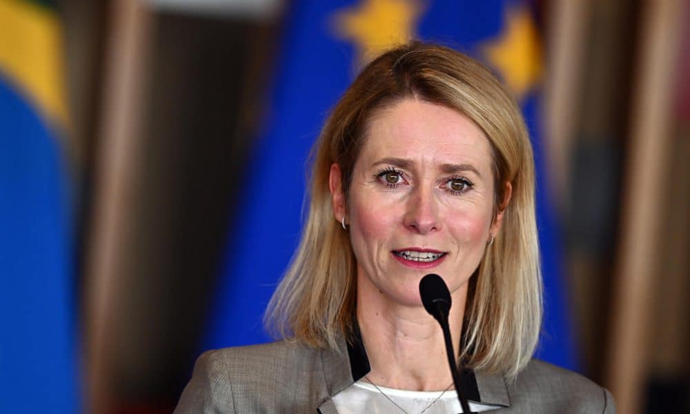 FOTO ARCHIVO. La alta representante de la Unión Europea para Asuntos Exteriores y Seguridad, Kaja Kallas. EFE/ Andre Borges