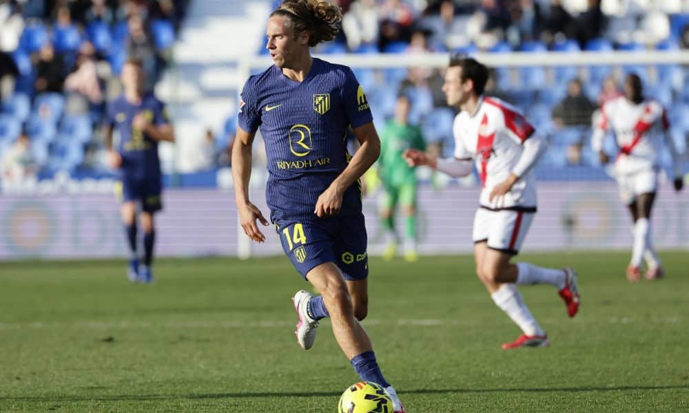 Marcos Llorente, en el partido del pasado domingo ante el Rayo. EFE/Mariscal