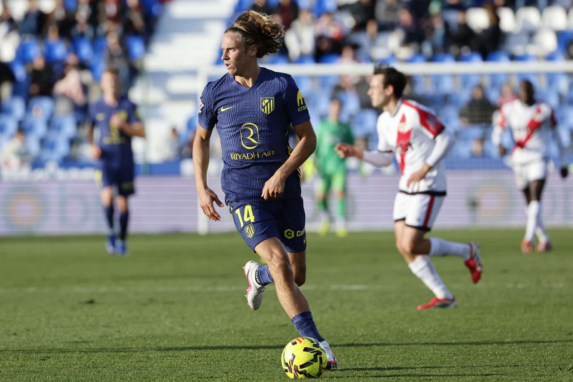 Marcos Llorente, en el partido del pasado domingo ante el Rayo. EFE/Mariscal