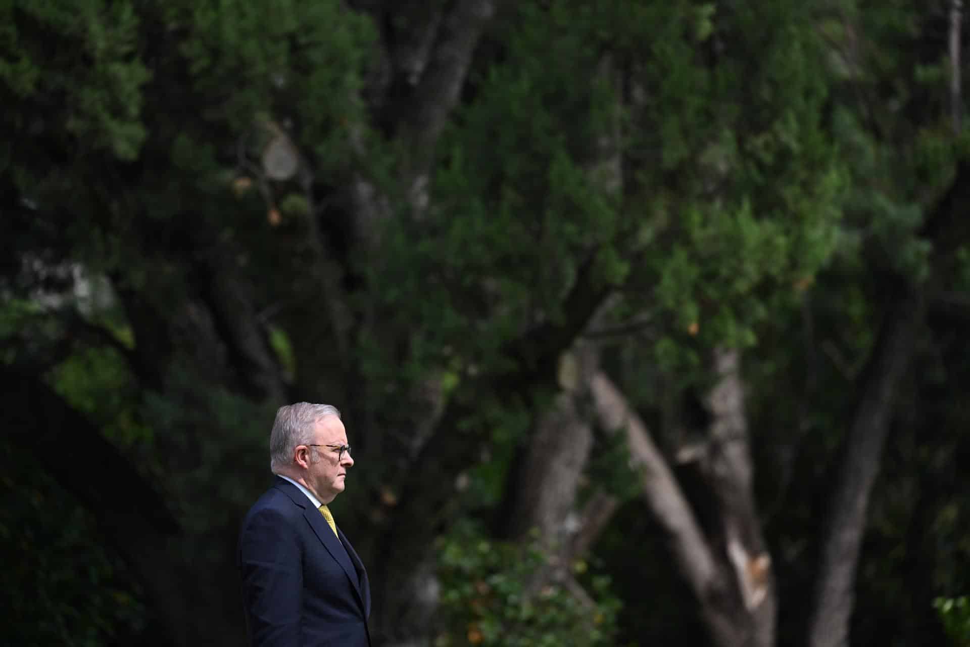 El primer ministro de Australia, Anthony Albanese, en una imagen de archivo tomada en Camberra (Australia) el 10 de febrero de 2026. EFE/EPA/LUKAS COCH AUSTRALIA AND NEW ZEALAND OUT